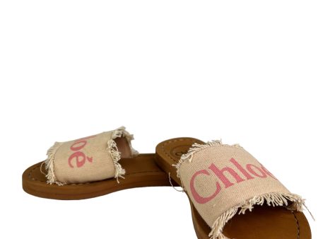 Chloe Cream SANDALS - Childrens Size 28 on Sale