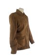 Stefanel Tan Suede Jacket - Size X-Large on Sale