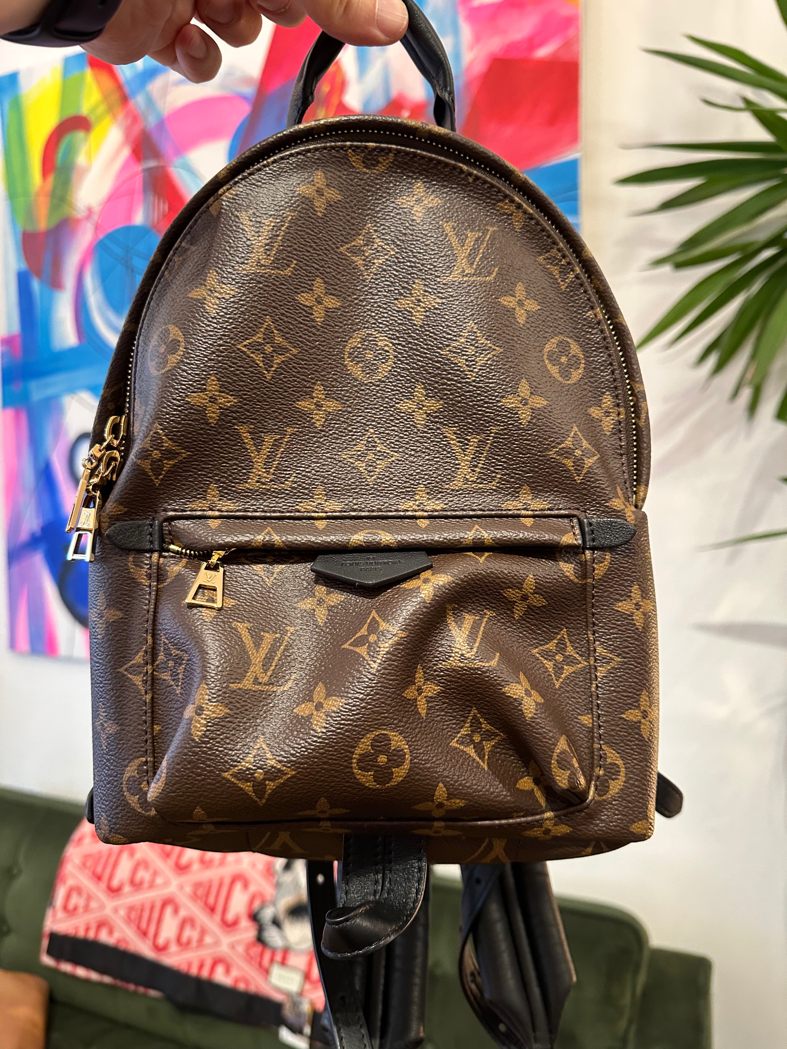 Louis Vuitton Monogram Palm  Backpack Supply