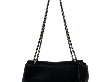 Mulberry Small Black Leather  Lily  Chain Bag Fashion