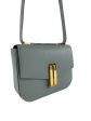 DeMellier London Vancouver Sage Green Leather Crossbody Cheap