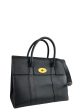 Mulberry Black Grained Leather Bayswater Tote Online