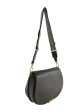 Coccinelle Olive Grained Leather Crossbody Sale