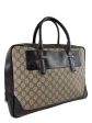 Gucci Vintage Monogram Canvas Briefcase Fashion