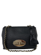 Mulberry Black Leather Small  Lily  Crossbody Hot on Sale