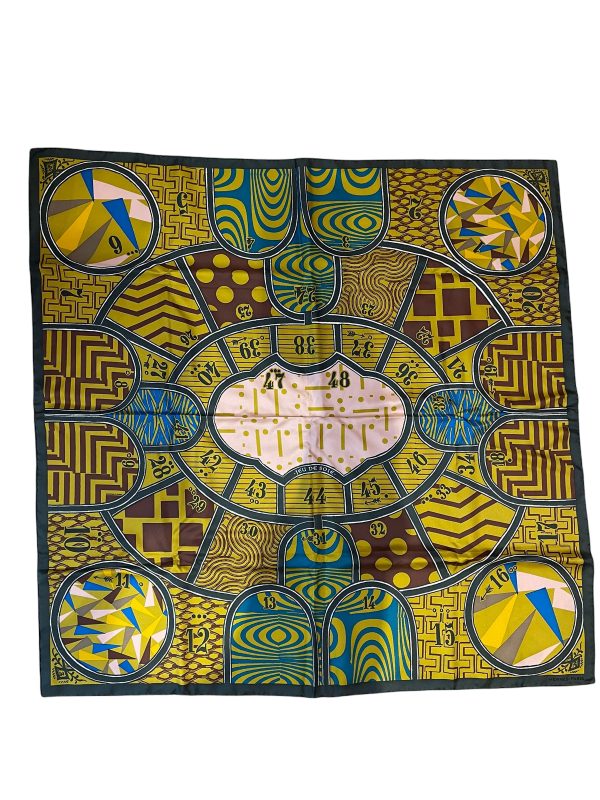 Hermes Multicolor Silk Scarf Cheap