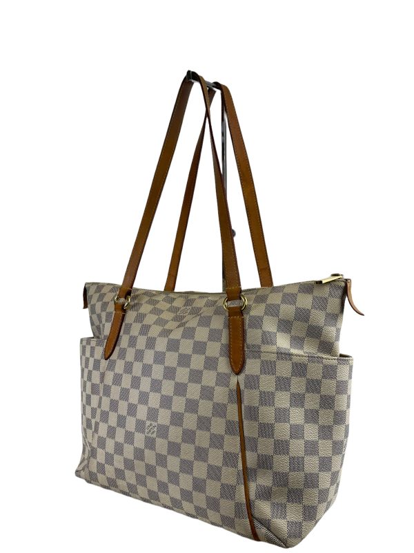 Louis Vuitton Azur Canvas Tote Bag Fashion