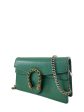 Gucci Green Leather Super Mini  Dionysus  Crossbody Online Sale