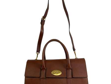 Mulberry Tan Leather Medium “Bayswater” Tote Discount