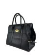 Mulberry Black Grained Leather Bayswater Tote Online