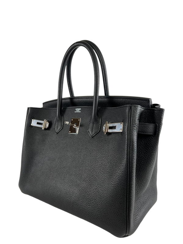 Hermès Black Togo Leather  Birkin 30  Discount