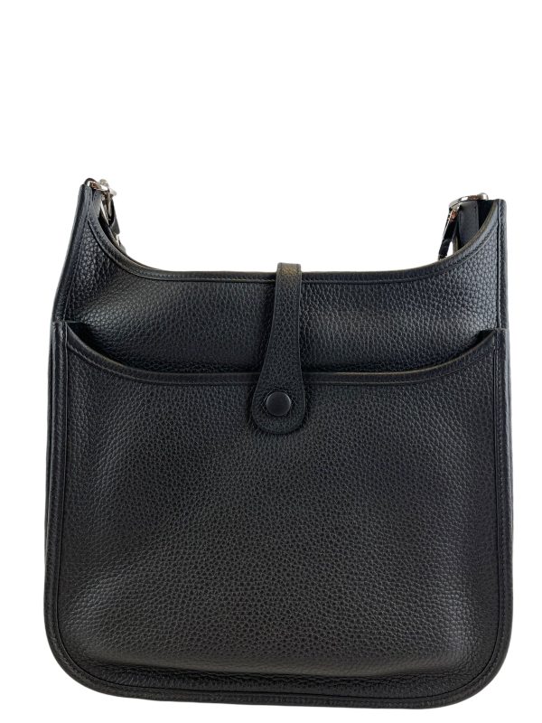 Hermès Black Togo Leather  Evelyn  Crossbody Online Hot Sale