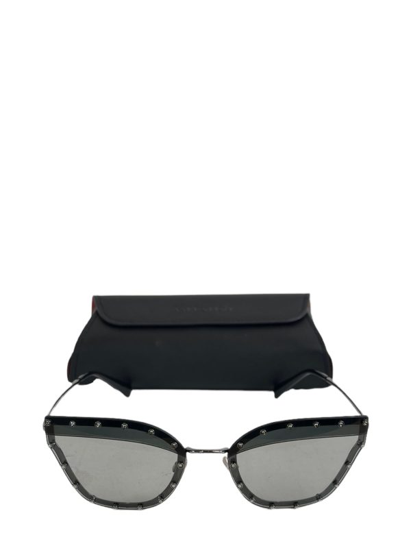 Valentino Black Studded Sunglasses Fashion