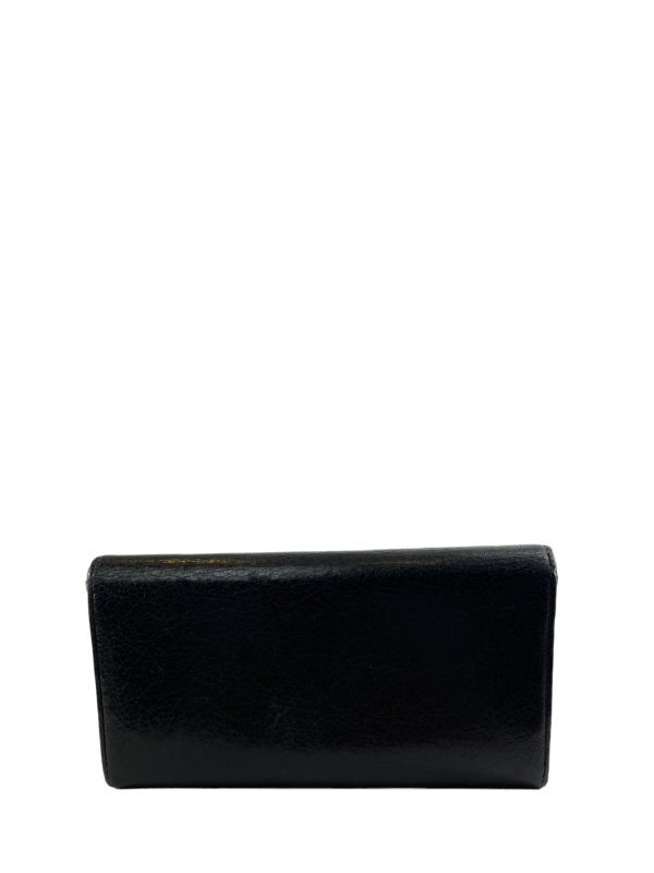 Balenciaga Black Leather City Wallet Online Hot Sale