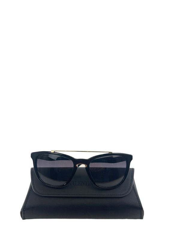 Valentino Black Cateye Sunglasses Online Hot Sale