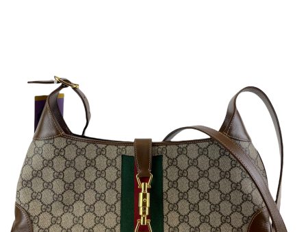 Gucci Monogram Canvas ‘Jackie 1961’ Crossbody Cheap