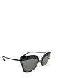 Valentino Black Studded Sunglasses Fashion