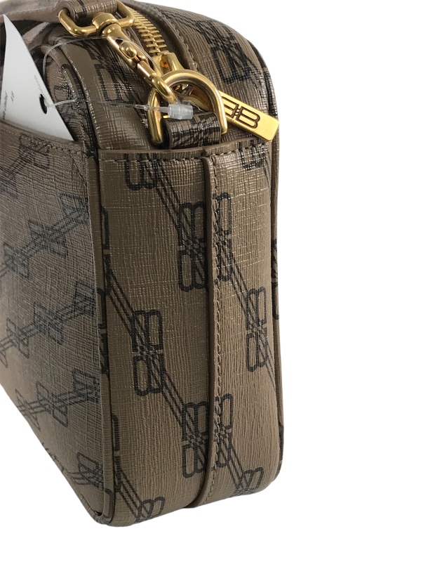 Balenciaga Monogram Logo Canvas Crossbody Online now