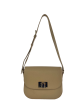 Furla Cream Leather Crossbody For Sale