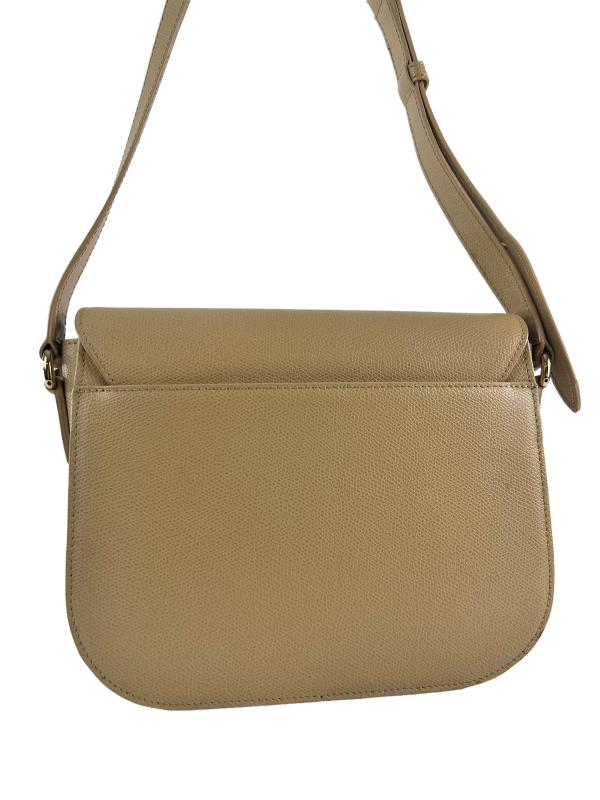 Furla Cream Leather Crossbody For Sale