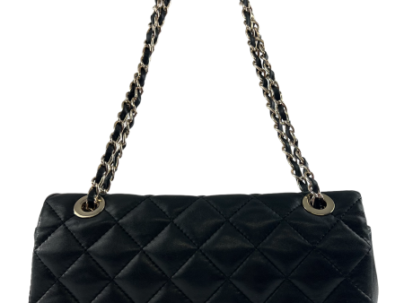 DKNY Black Leather Handbag For Discount