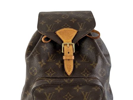 Louis Vuitton Monogram Canvas Mountsouris Backpack Supply