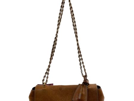 Mulberry Oak Leather Small Lilly Crossbody on Sale