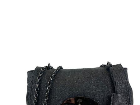 Mulberry Charcoal Sparkle Coated Leather Small ‘Lily’ Crossbody Online Sale