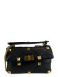 Valentino Black Nappa Lambskin Leather Studded ‘Roman’ Crossbody Cheap