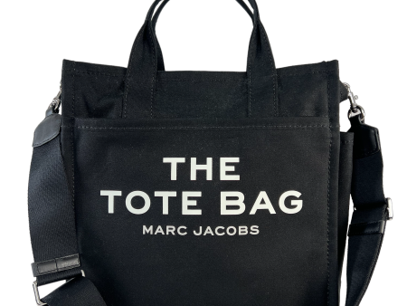 Marc Jacobs Black Canvas  The Tote Bag  For Sale