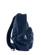 Kenzo Blue Satin Backpack Discount