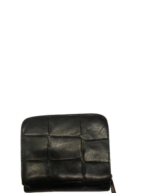 Mulberry Black Croc Effect Leather Wallet For Cheap