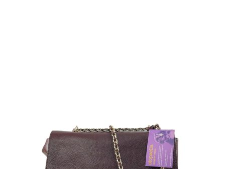 Mulberry Medium Burgundy Leather Lily Crossbody Discount