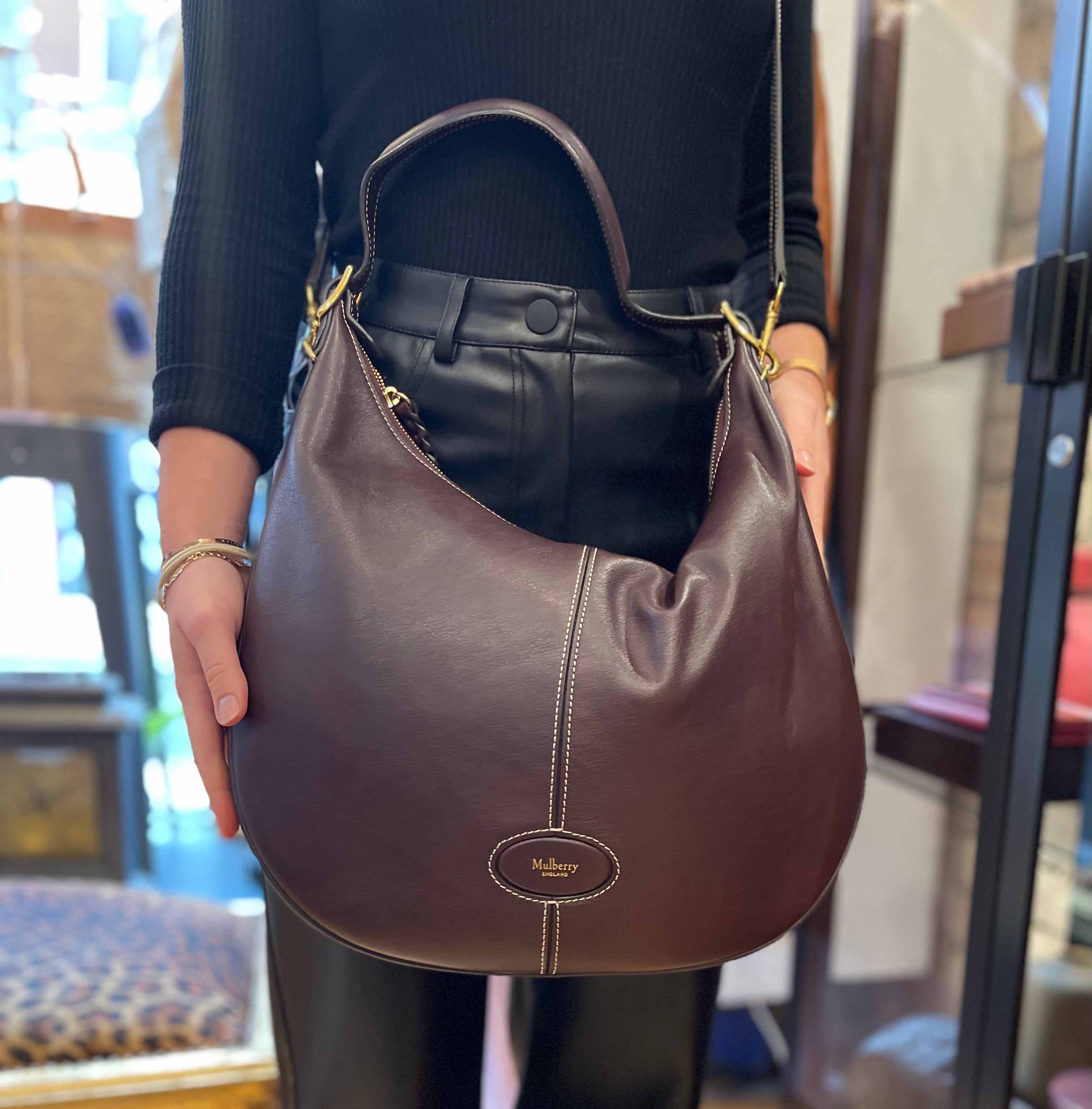 Mulberry Maroon Leather Selby Crossbody Online Hot Sale