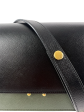 Marni Black & Olive Leather Trunk Handbag Online now