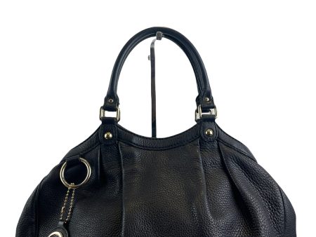 Gucci Black Leather Tote Supply