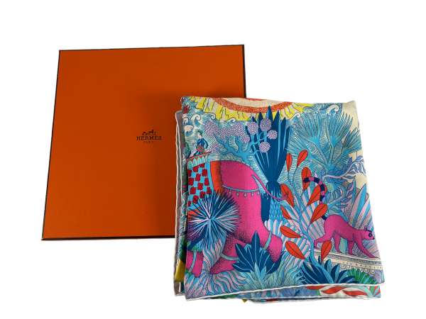 Hermès  Cosmographia Universalis  Silk Printed Scarf Cheap