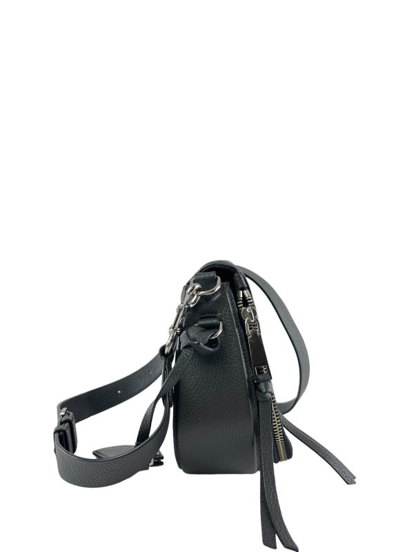 Marc Jacobs Small Grey Leather Recruit Crossbody Sale