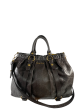 MiuMiu Grey Leather Tote Bag Fashion