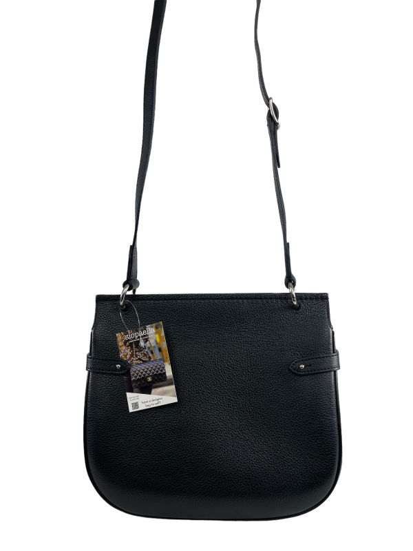 Mulberry Black Grained Leather “Amberley” Crossbody Discount