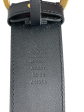 Gucci Black Leather GG Belt - 34” Waist Online now