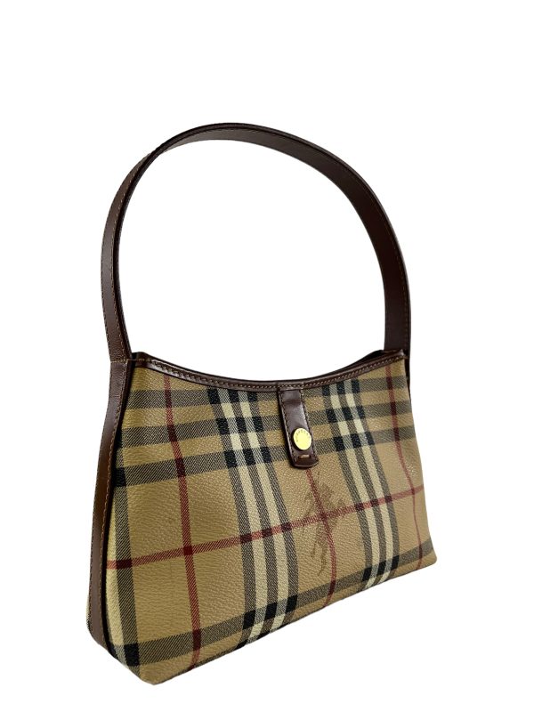 Burberry Checked Canvas Vintage Handbag Supply