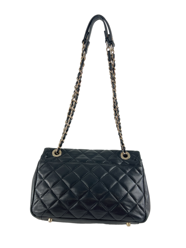 DKNY Black Leather Handbag For Discount