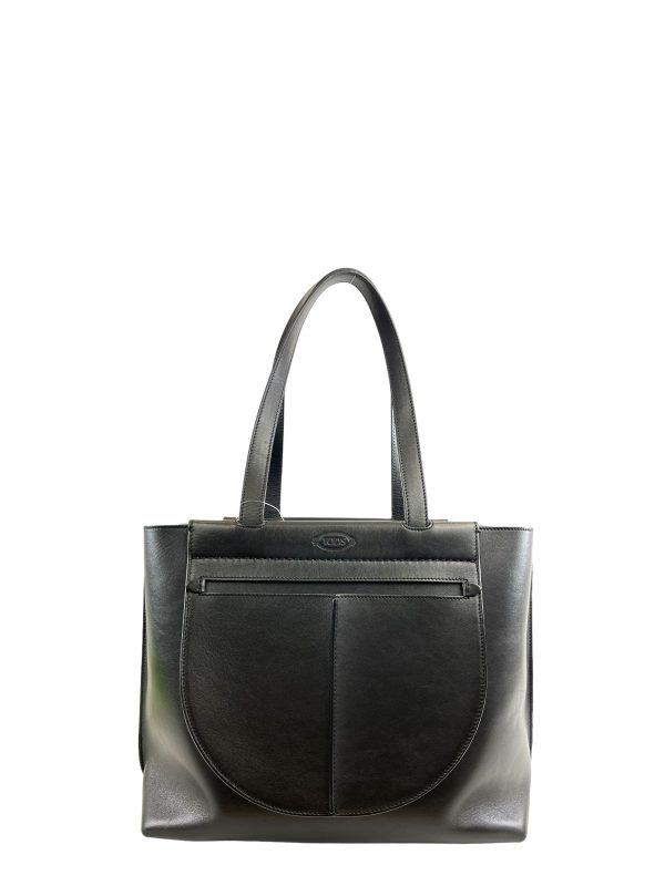 Tod s Black Leather Tote Fashion