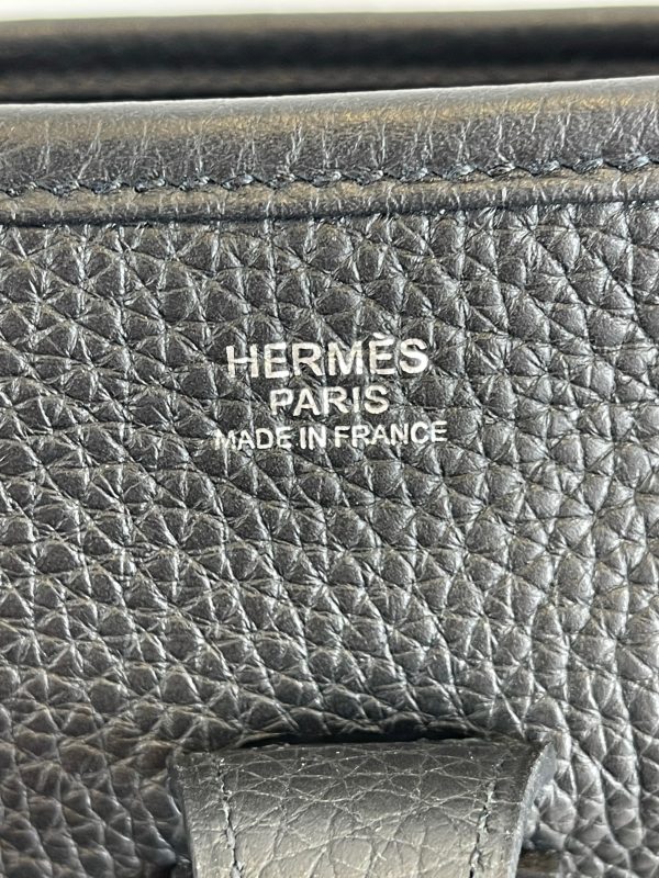 Hermès Black Togo Leather  Evelyn  Crossbody Online Hot Sale