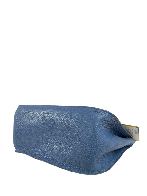 Hermès Blue Clemence Leather  Jypsiere  28 Crossbody Satchel Sale