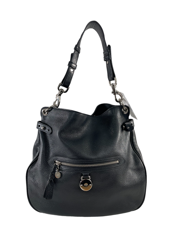 Mulberry Black Leather Shoulder Bag on Sale