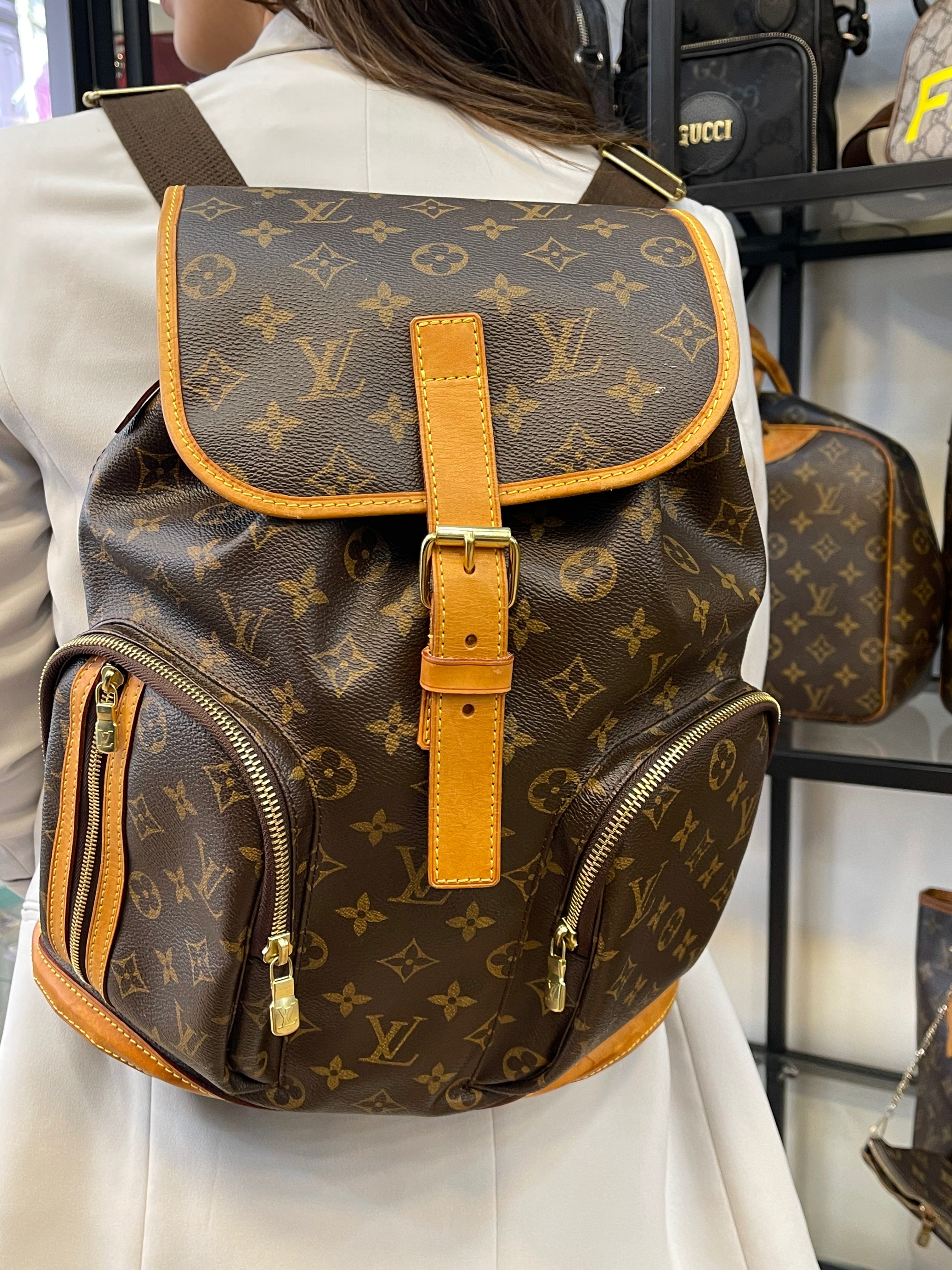 Louis Vuitton Monogram Canvas Bosphore Backpack Online Sale