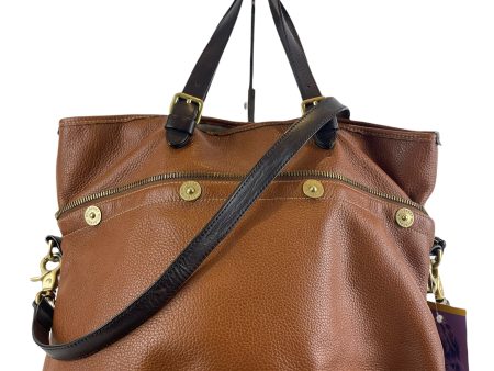 Mulberry Oak & Brown Leather  Mitzy  Crossbody Fashion