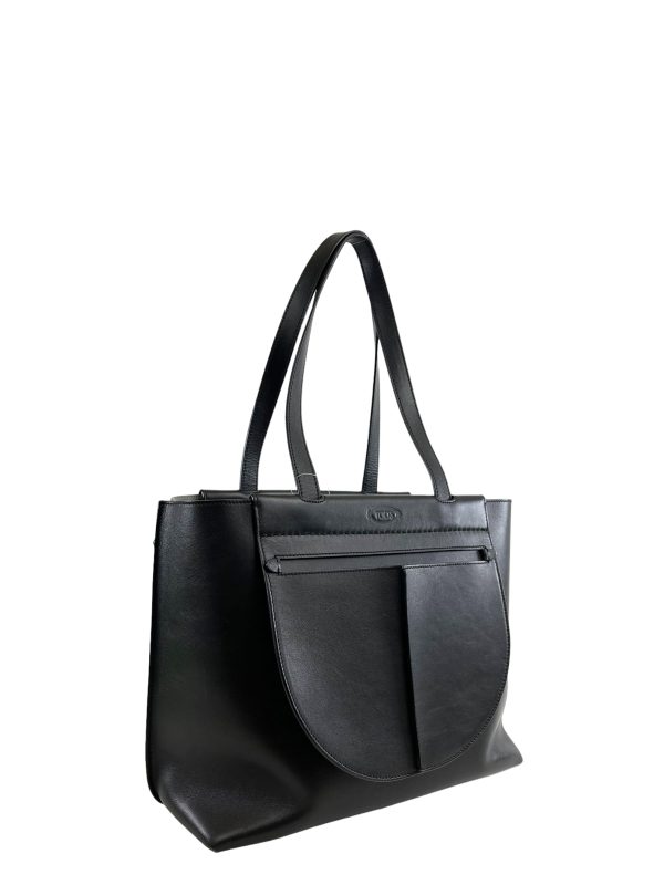 Tod s Black Leather Tote Fashion